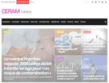 Tablet Screenshot of ceram.fr